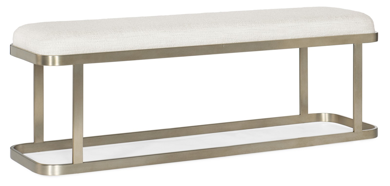 Hooker Furniture 6150-90019 58"W Polyester Bench - Champagne
