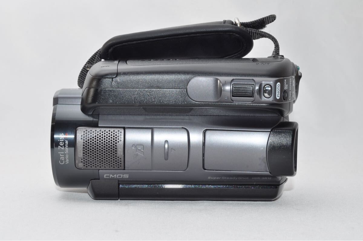 SONY Handycam HDR-SR12 Black Camcorder Video Camera Full HD 12x Zoom Japanese