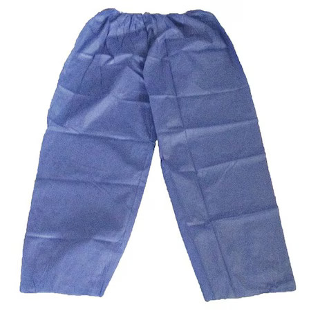 Condor 26W847 Disposable Pants, Polypropylene, 47 G/Sq M, Serged, Open Ankle,