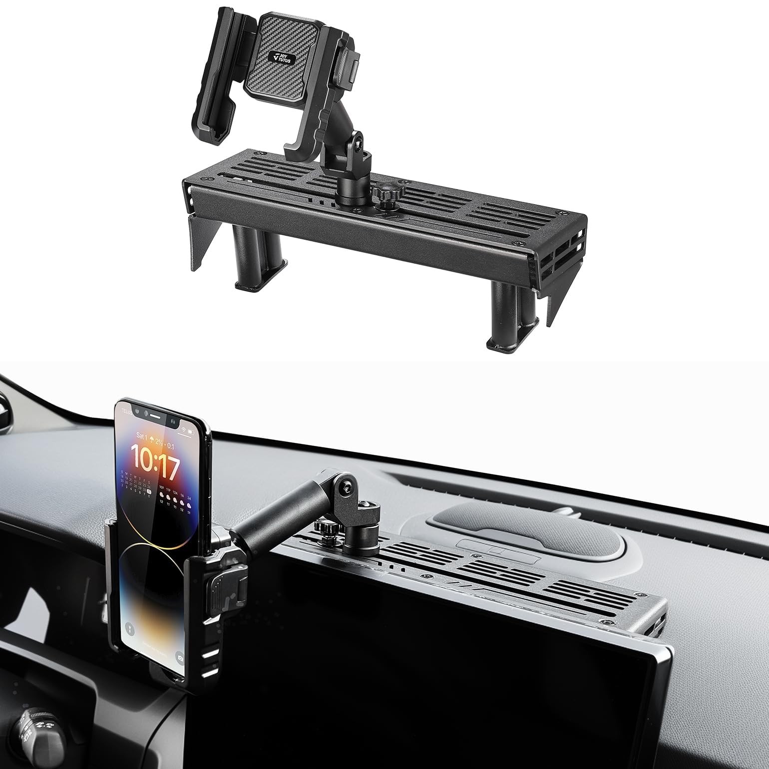 Metal Dash Mount Holder for 2024+ Tacoma & 2025 4Runner(Only for 14Inch Scree...