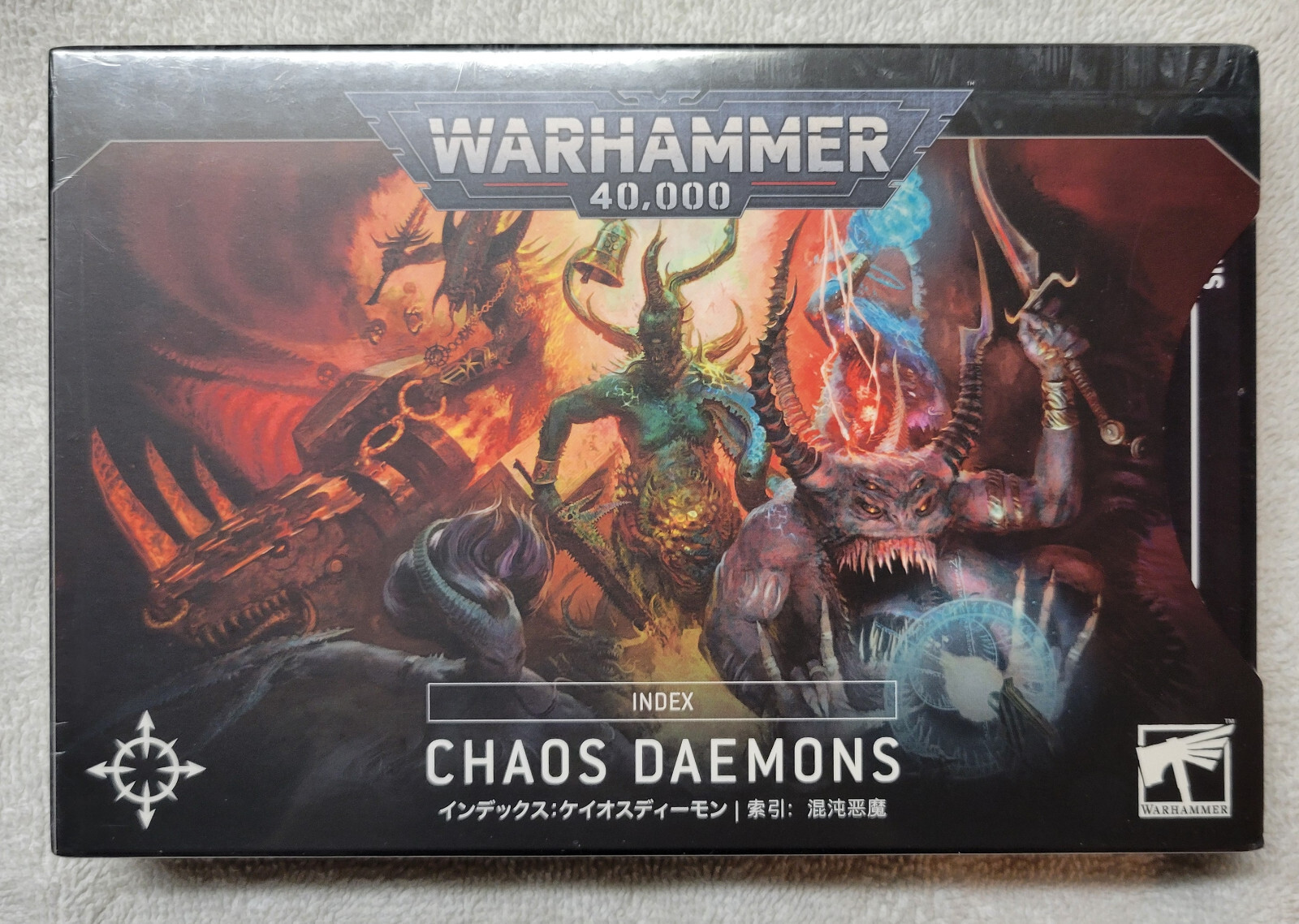 Warhammer 40,000 40K Index: Choas Daemons New in shrink