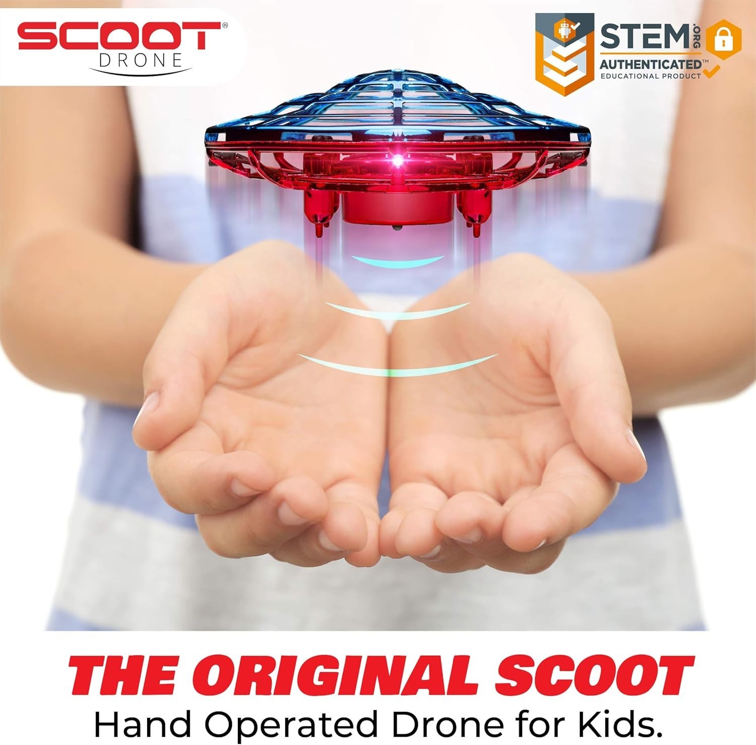 Obstacle Avoidance Flying Orb Drone - Unique Webbed Design for Safe Indoor Play