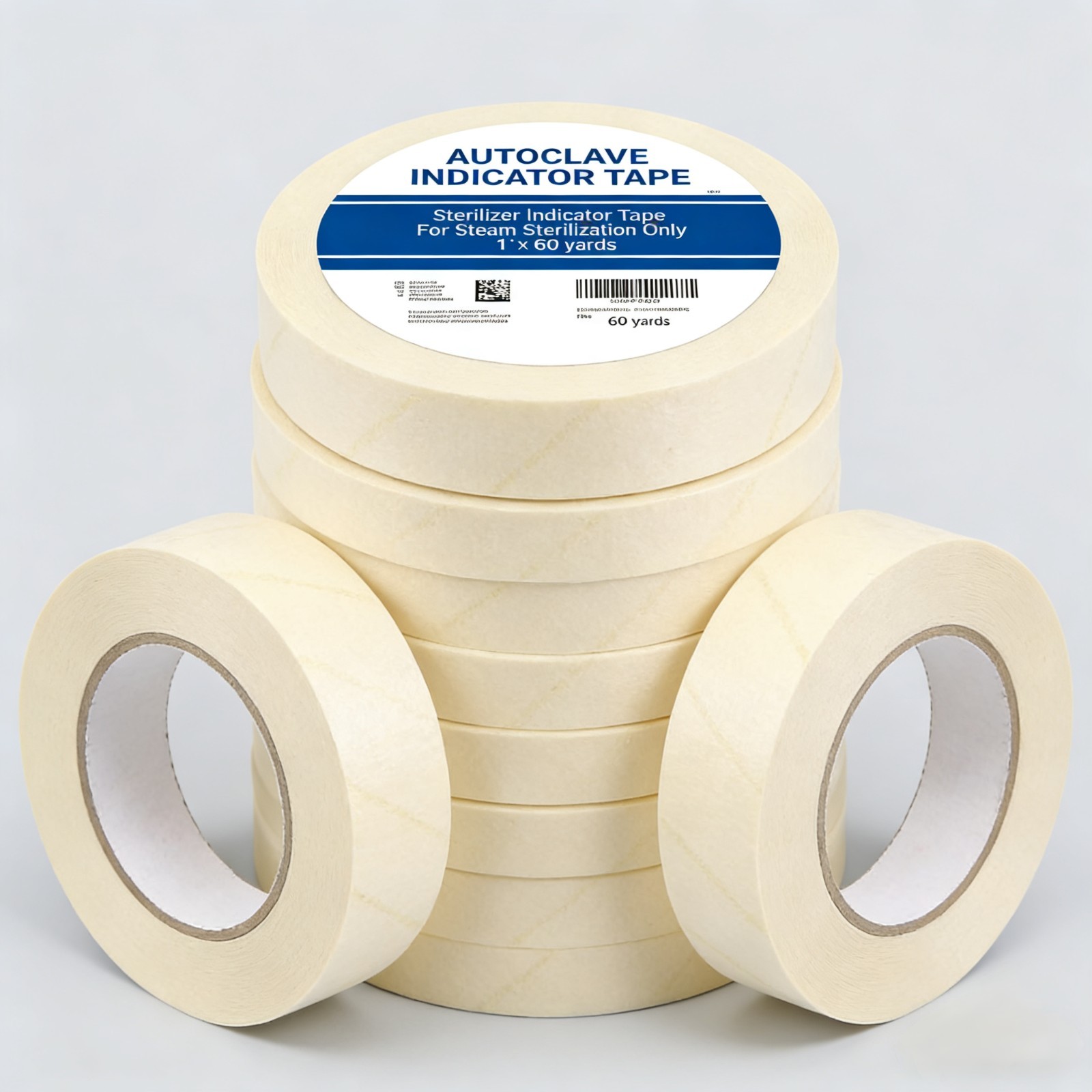 Autoclave Sterilization Indicator Tape 3/4" 1" x 60 Yards Dental Sterilizer Tape