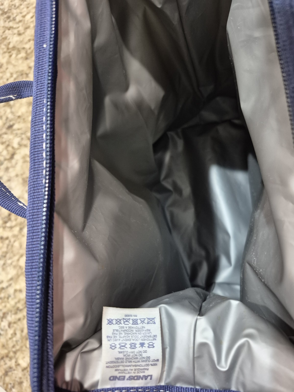 Lands' End Insulated Cooler Backpack Fruit Design