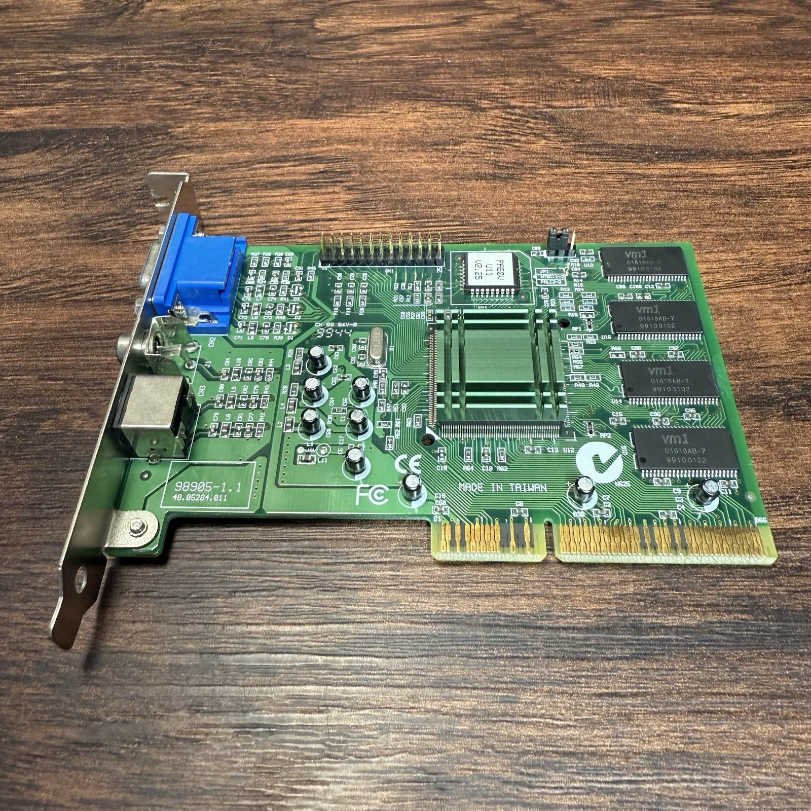 AOpen PA50V SiS 6326 4MB AGP VGA Video Card Retro DOS/Win95/98 Tested