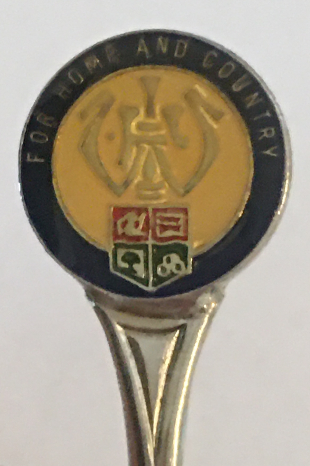 For Home And Country Vintage Souvenir Spoon Collectible