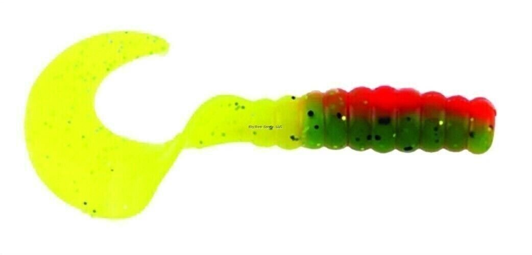 Berkley PowerBait Tapered Body Power Fishing Grubs 3" Firetiger 15/Pk PBHPG3-FT