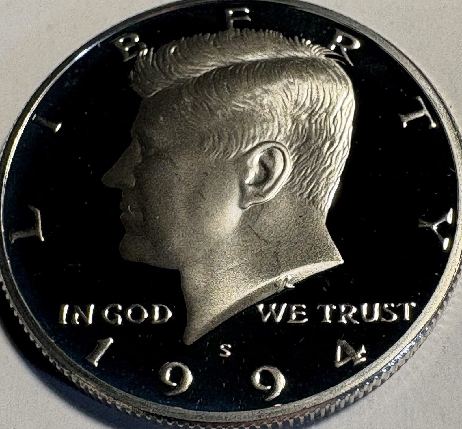 1994 P D S S Kennedy Half Dollar Set Silver & Clad Proof & BU 4 Coins PDSS
