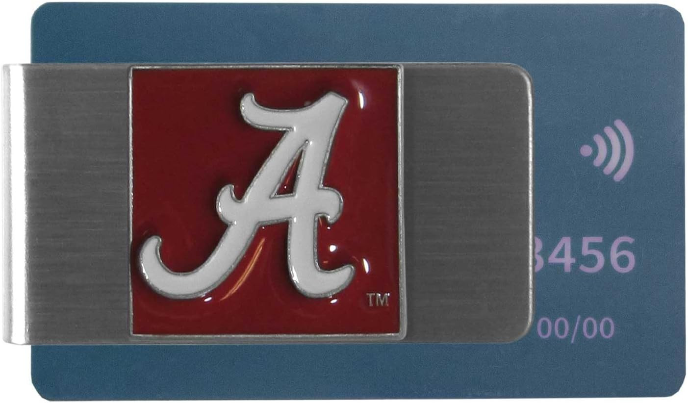 Alabama Crimson Tide Steel Money Clip