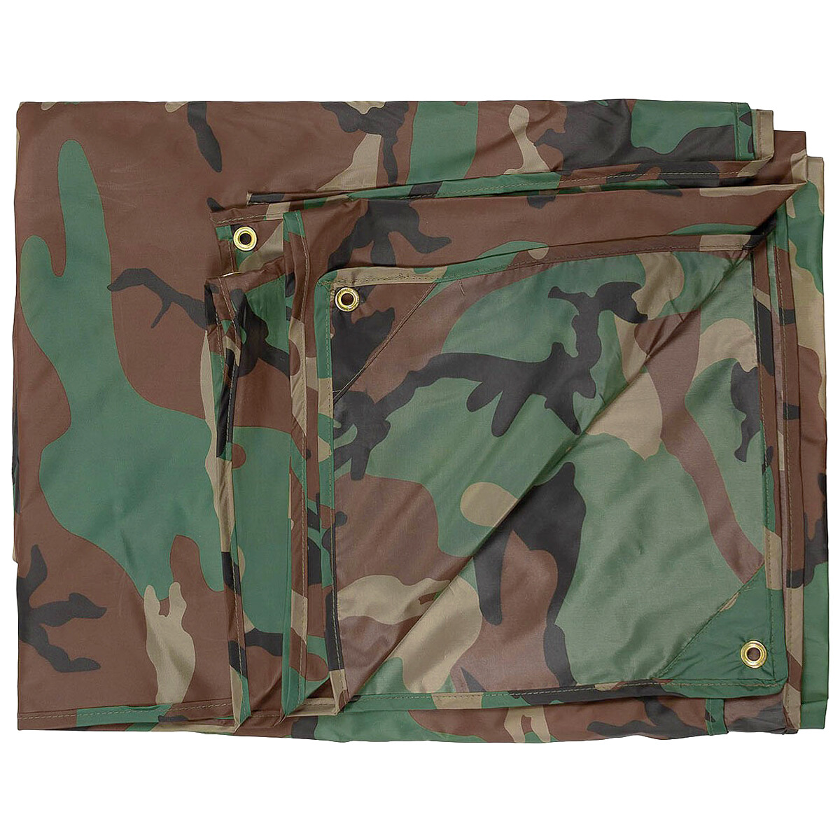 MFH Tarpaulin Tarp Waterproof Blanket Survival Outdoor Bushcraft Woodland Camo