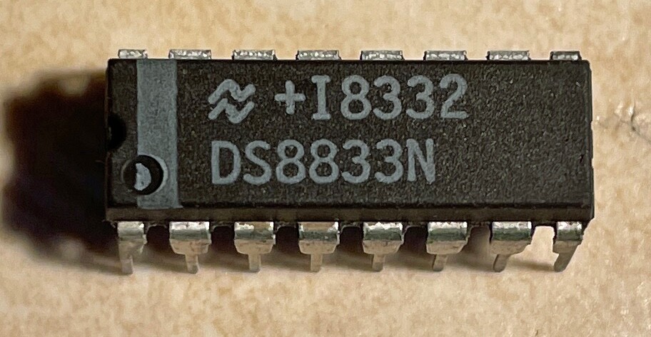 National DS8833N DS8833 - Bus Transceiver - NOS
