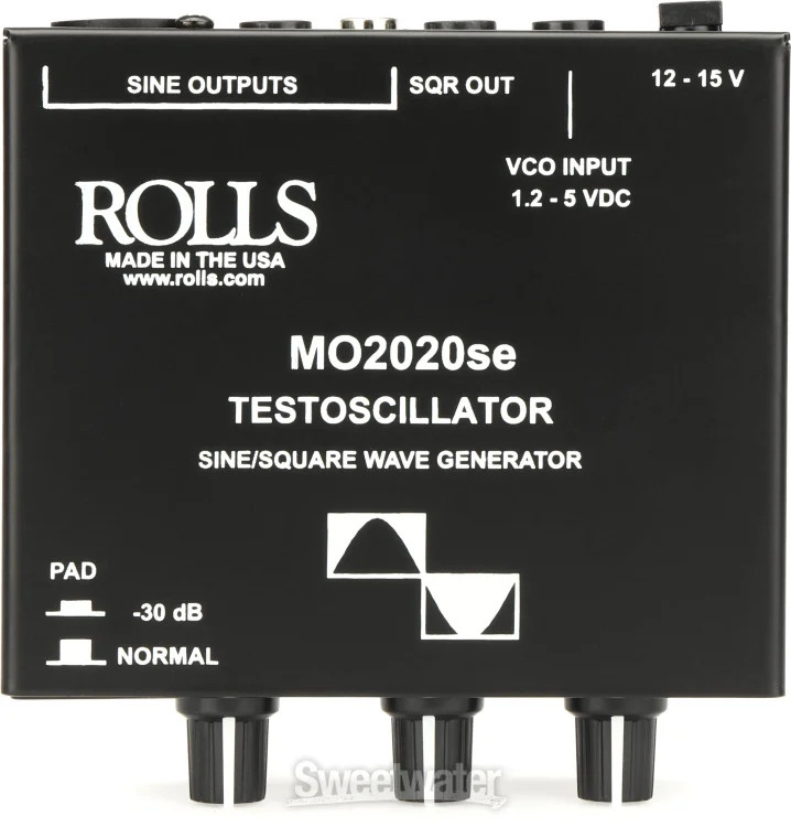 Rolls MO2020se Testoscillator Sine/Square Wave Generator