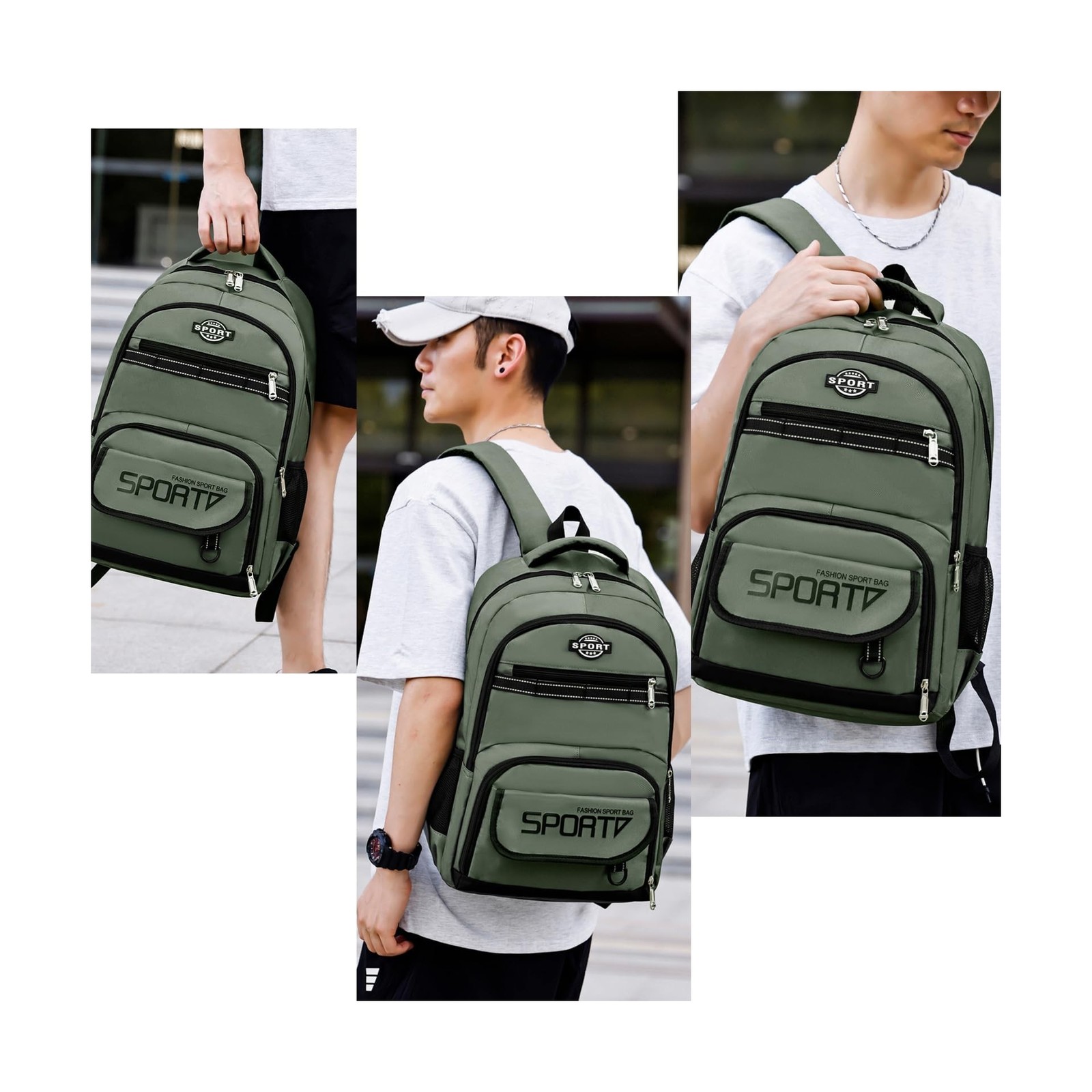 laptop backpack-Travel Backpack with Spacious Bag for Weekend Trips,Hiking,Ca...