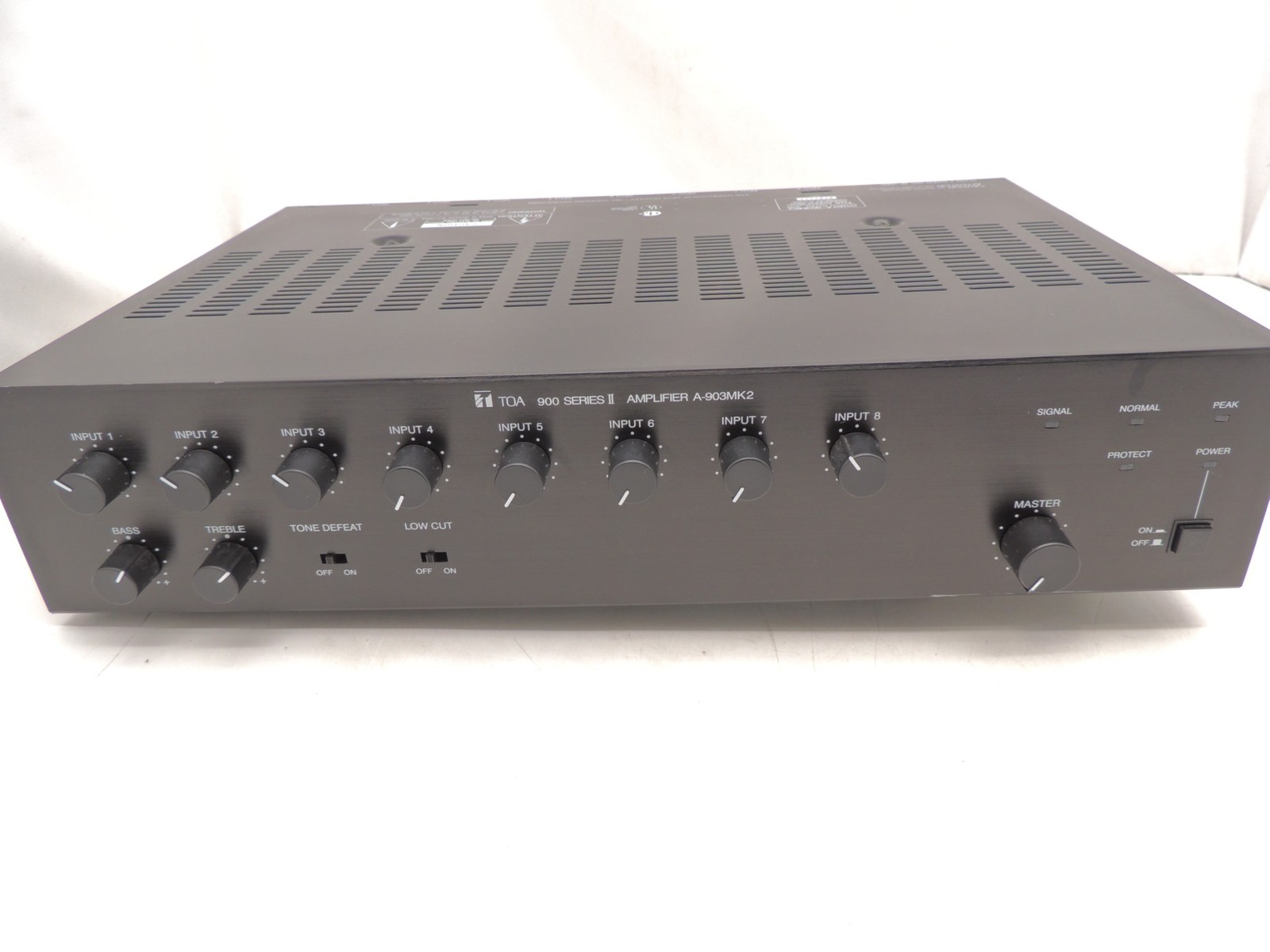TOA A-903MK2 PA Power Amplifier 30 Watts 3 Modules Installed Tested Working
