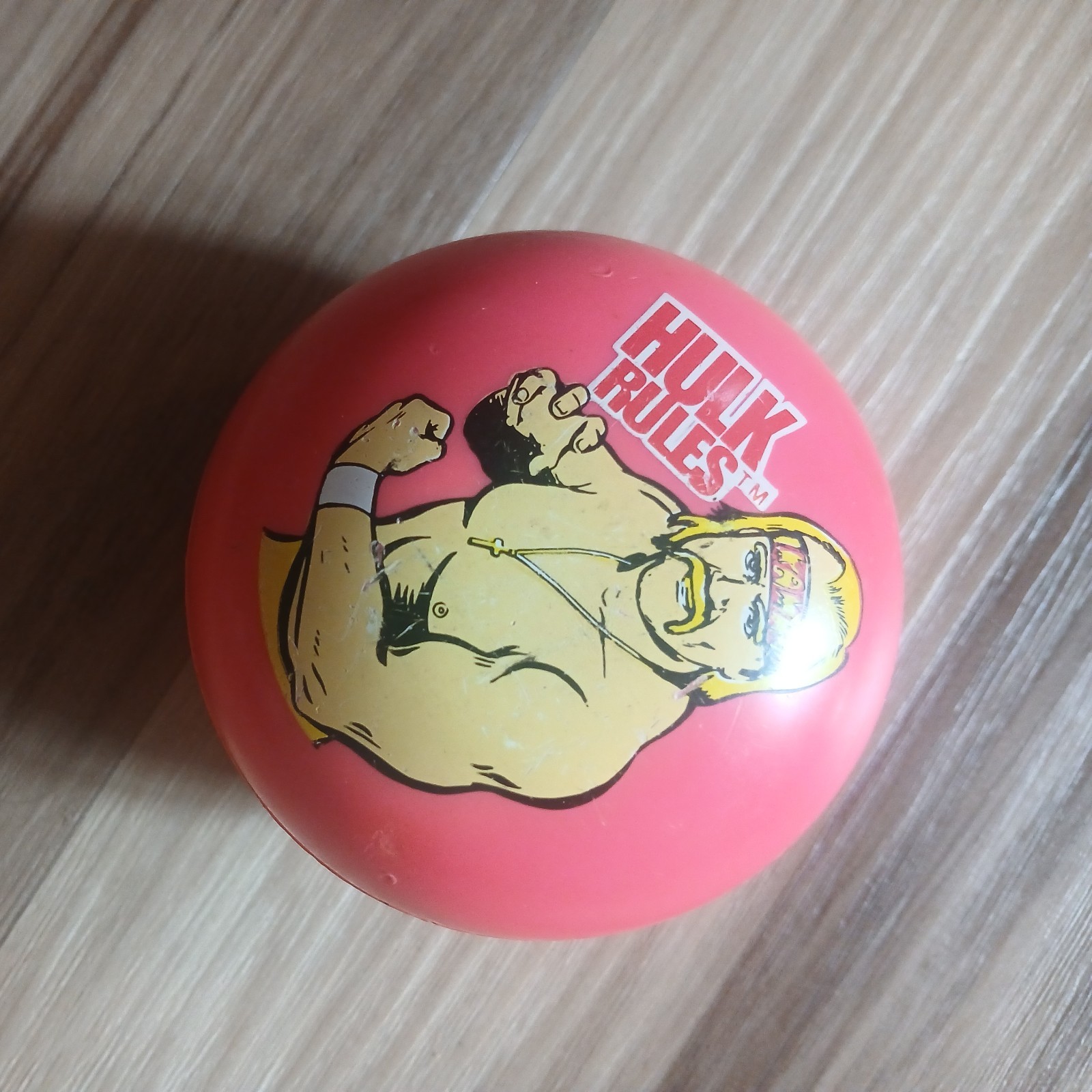 Vintage Hulk Hogan Yo-Yo Hulk Rules Collectible Toy Novelty Gift Wrestling  WWE