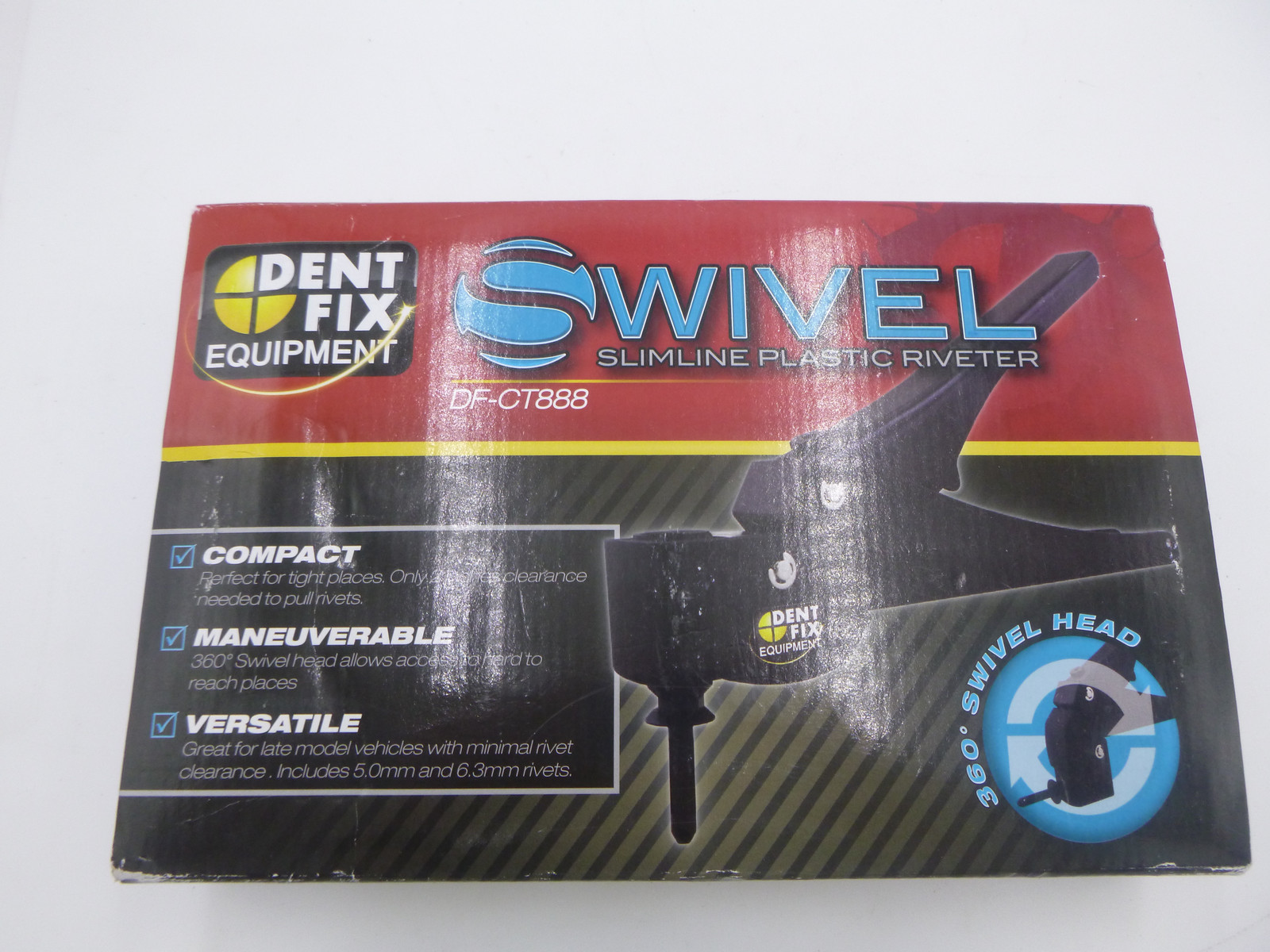 Dent Fix Equipment DF-CT888 Swivel Slimline Plastic Riveter