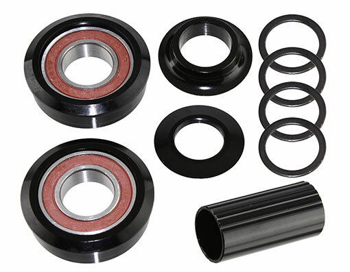 ALTA Bike Bicycle Bottom Bracket Sealed Bearing Set U.S AMERICAN  22mm Black