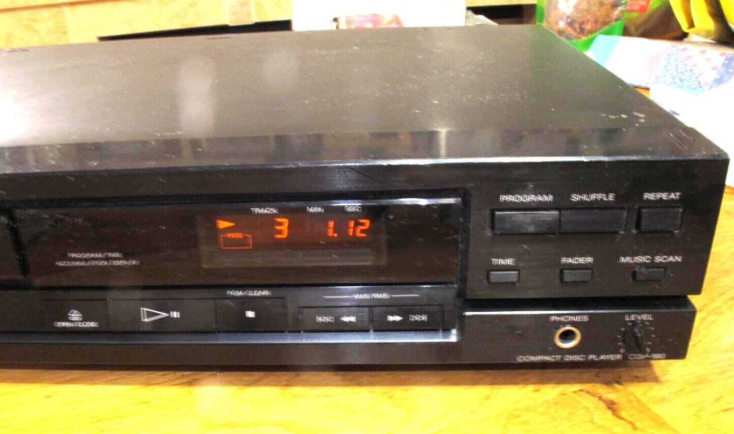 Sony CDP-190 Disk player