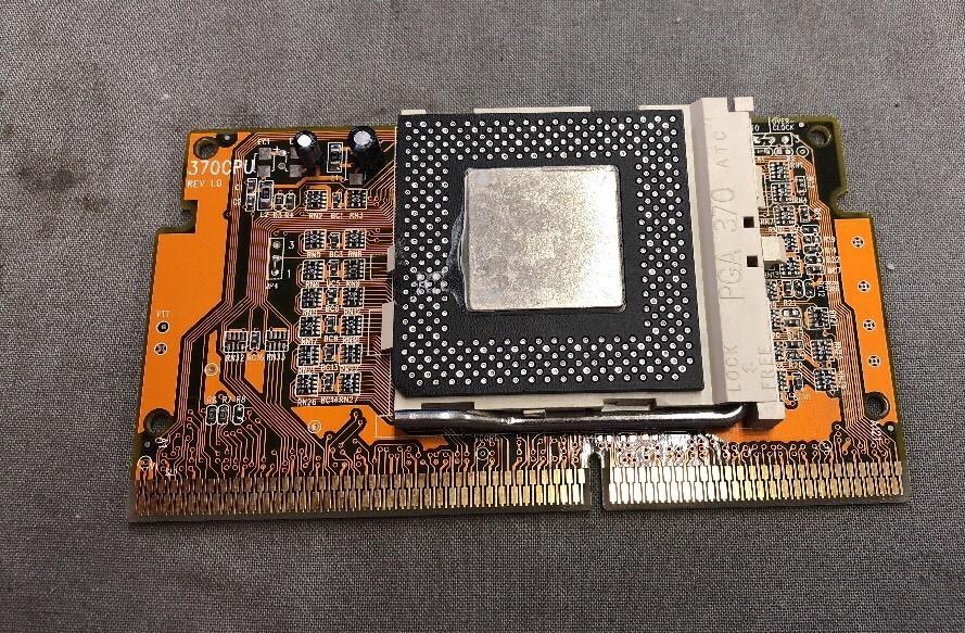 Intel AA370E Rev 1.0 Socket 370 CPU Board Module WITH CPU INTEL CELERON SL3FY