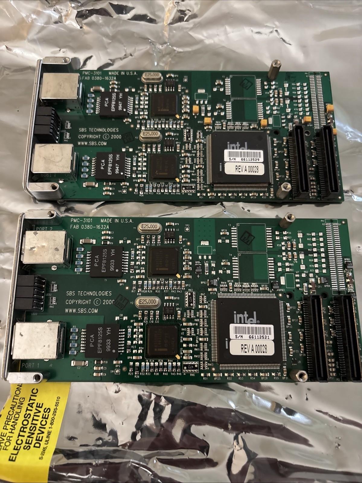 SBS Technologies PMC-3101 Tested 1 Lot Of 2