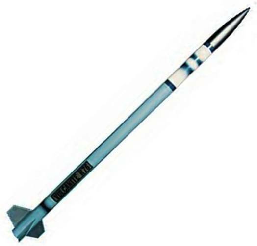 LOC Precision Flying Model Rocket Kit 2.26" Vulcanite H76  PK-52