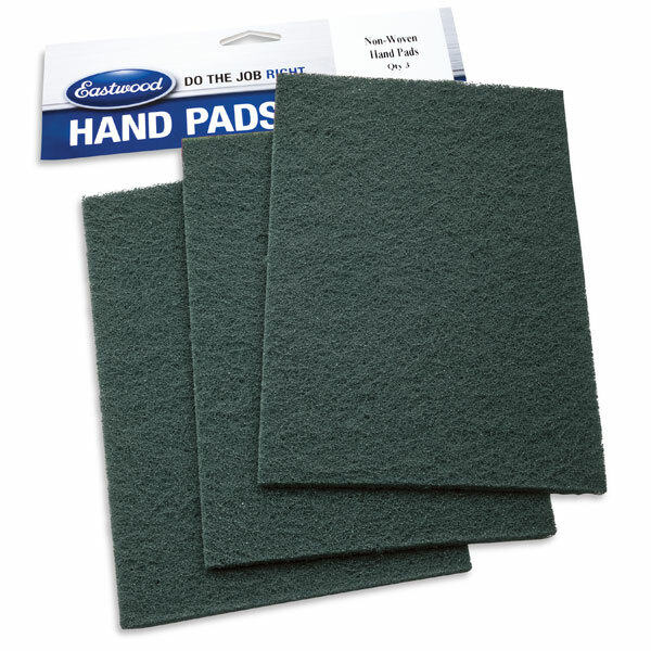 Eastwood CONTOUR 3Pack Non Woven Scuff Sand Abrasive Hand Green Padsfor cleaning