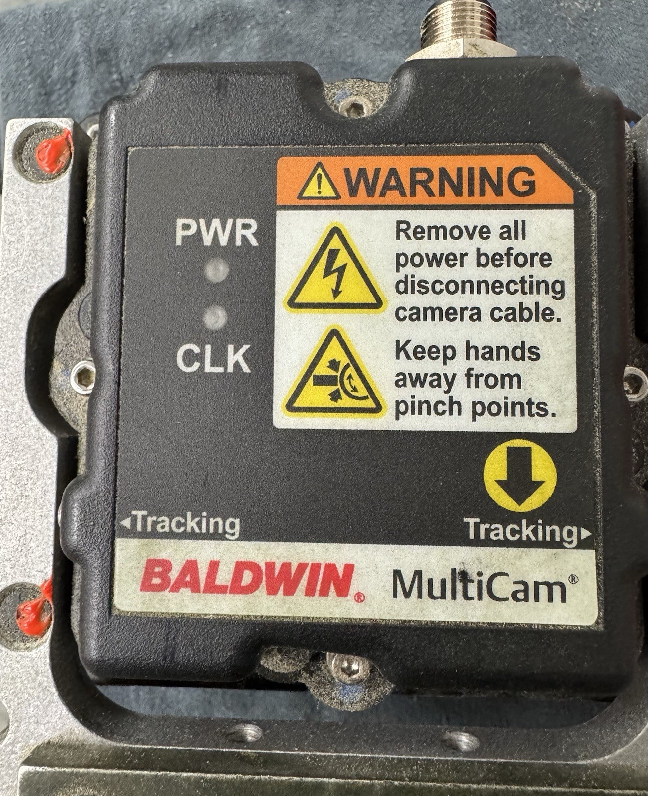 Quad tech/ Baldwin MultiCam Tracking Camera Module Unit with LED Strobe Module