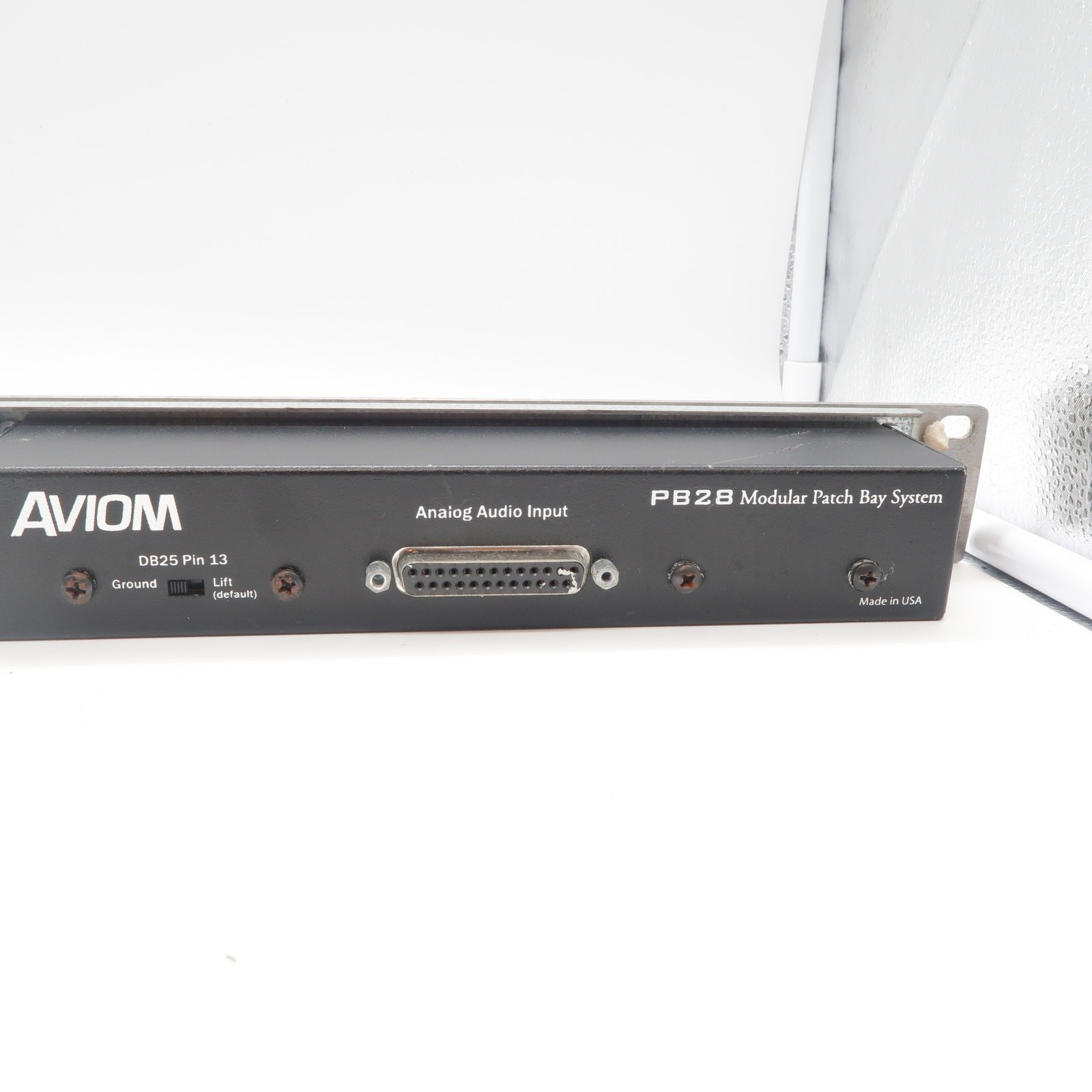 Aviom PB28 Patch Panel 2x 8-channel (28-XM-DB) modules