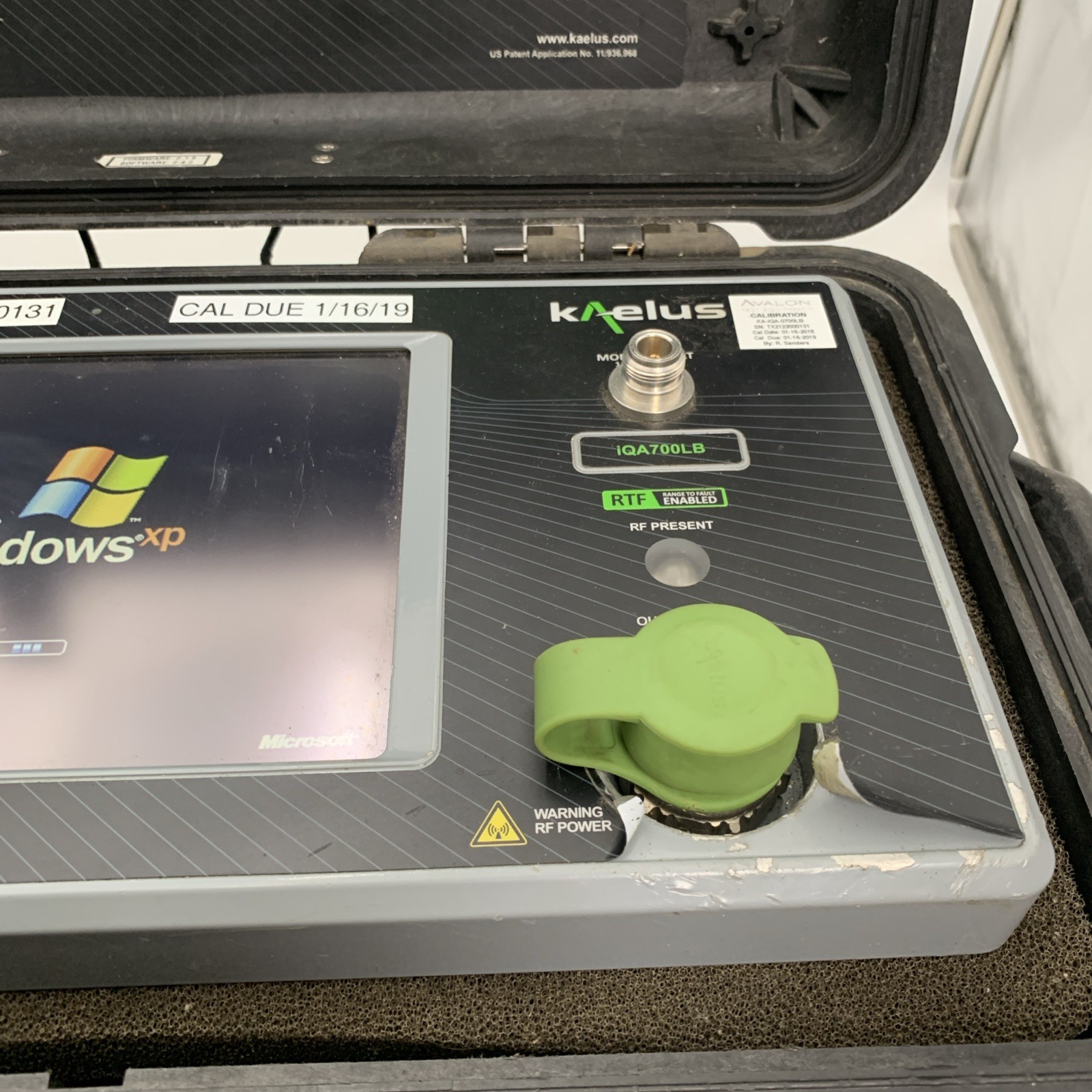 Kaelus IQA-700LB Passive Intermodulation (PIM) Test Set. Needs Calibration
