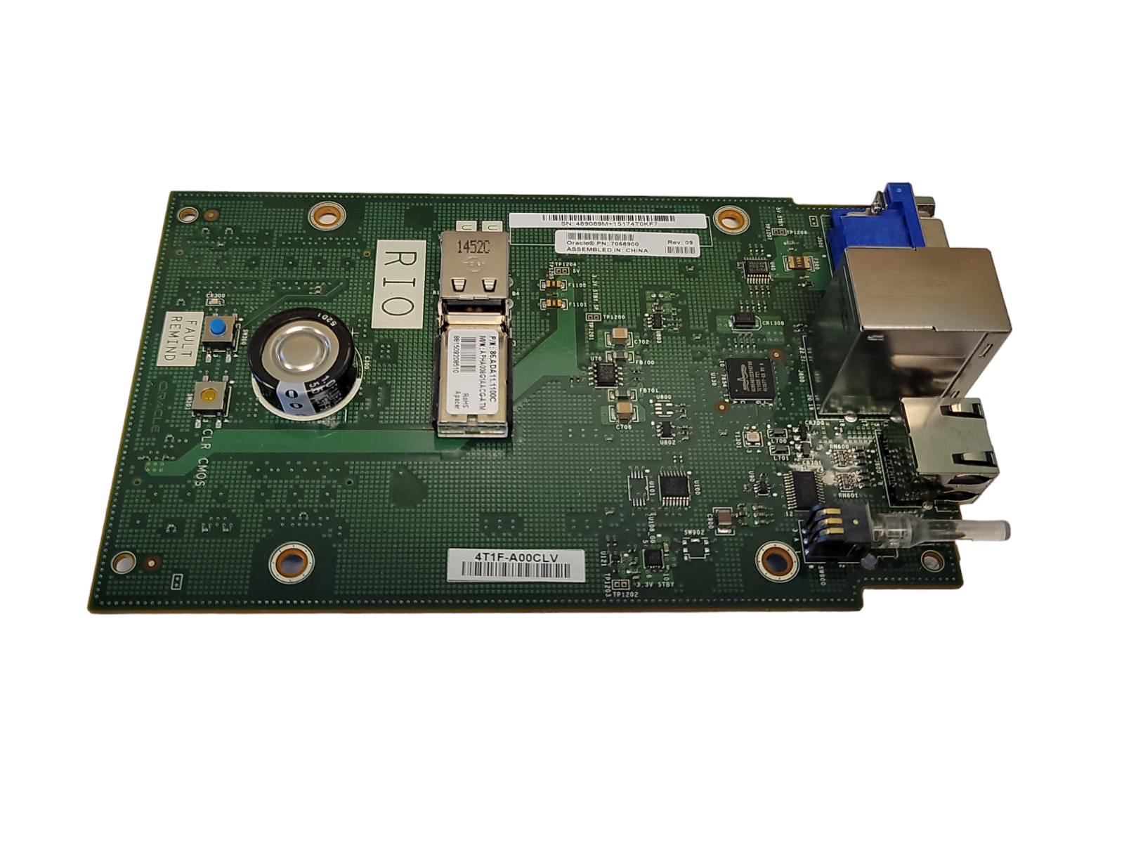 Sun Oracle Rear I/O Board 7058900