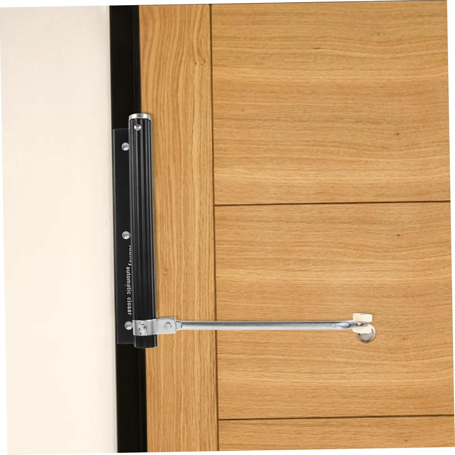 Automatic Door Closer Aluminum Alloy Self Closing Door Hinge Spring Loaded