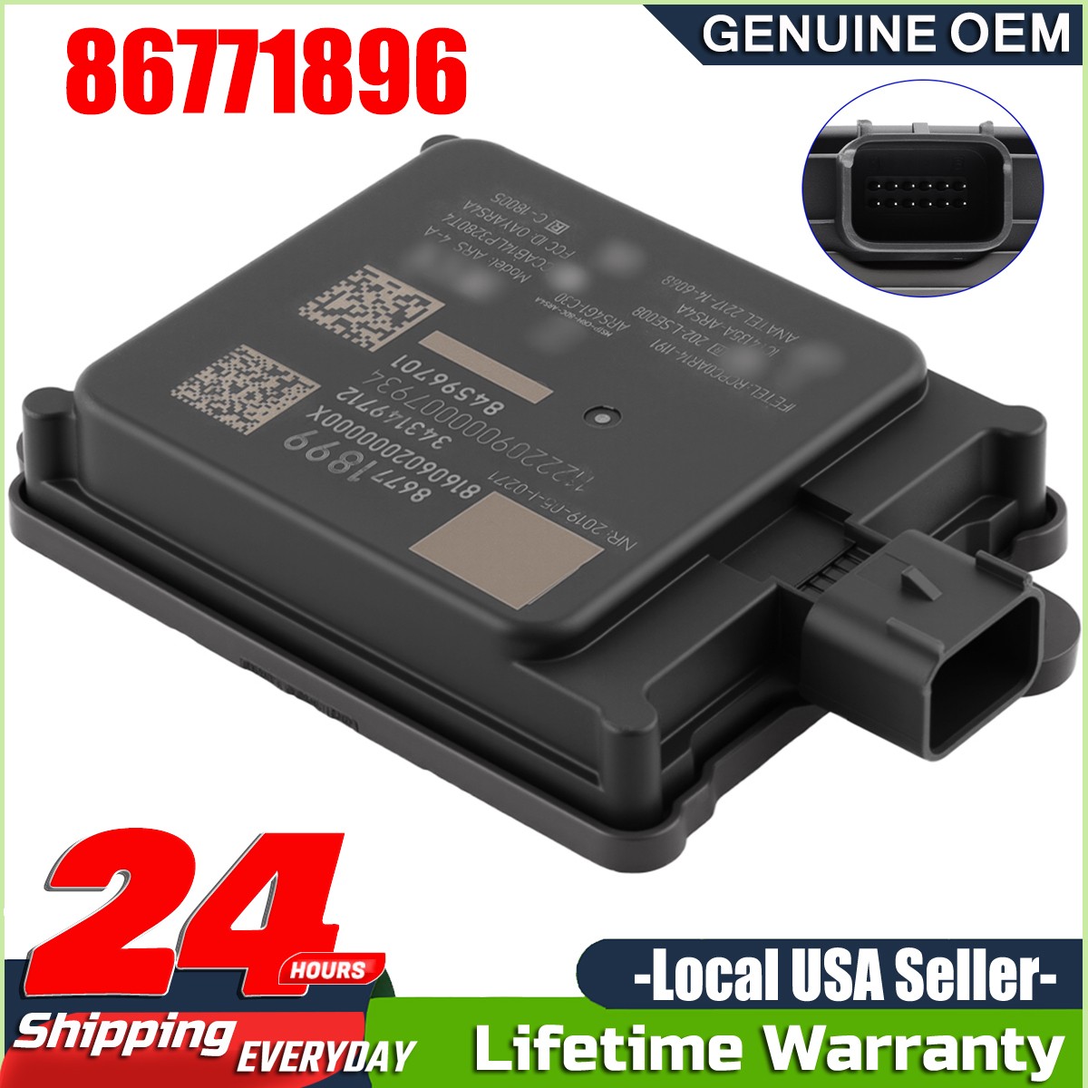 New Forward Range Radar Sensor For 2017-2021 GM Cadillac Buick 6771899 86771897