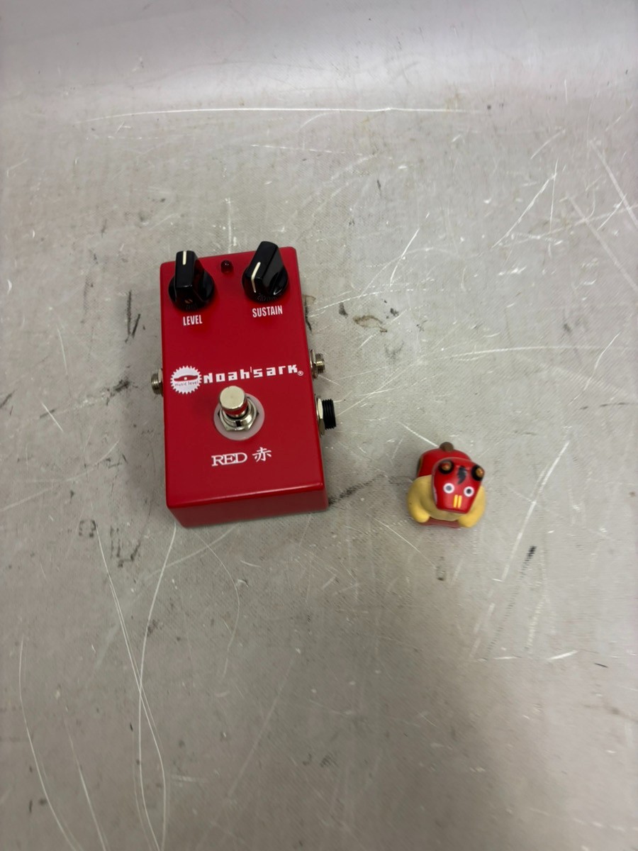 Noah's Ark Custom RED Aka Compressor Guitar Effects Pedal Tested Working Japan