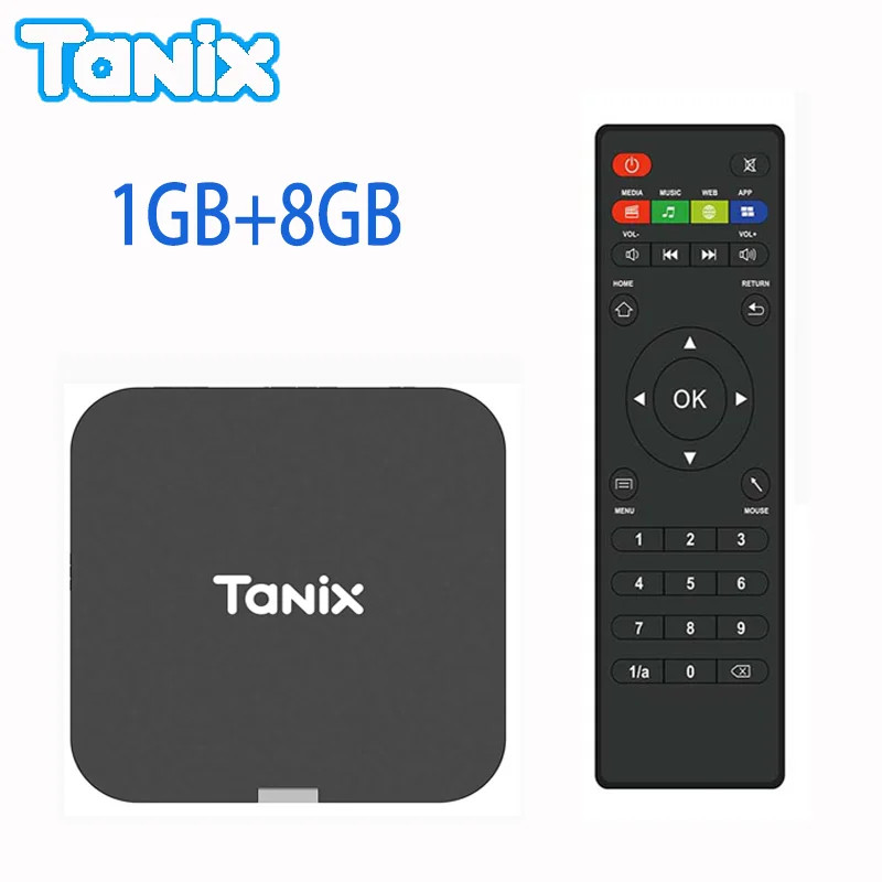 Tanix TX1 10 TV Box 8GB/16GB HDR 3D Quad Core Media Player 24G WIFI