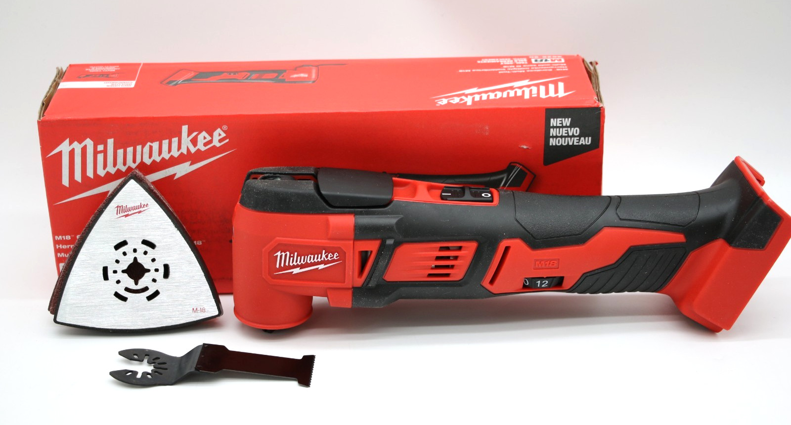 Milwaukee M18 18V Cordless Multi Tool - 2626-20 (Tool Only)