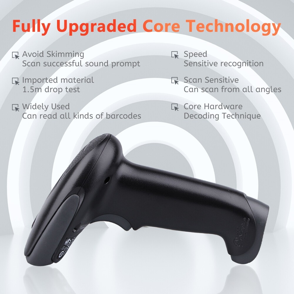 Honeywell Hyperion 1D Handheld Reader With USB Cable Barcode Scanner 1300G-2USB