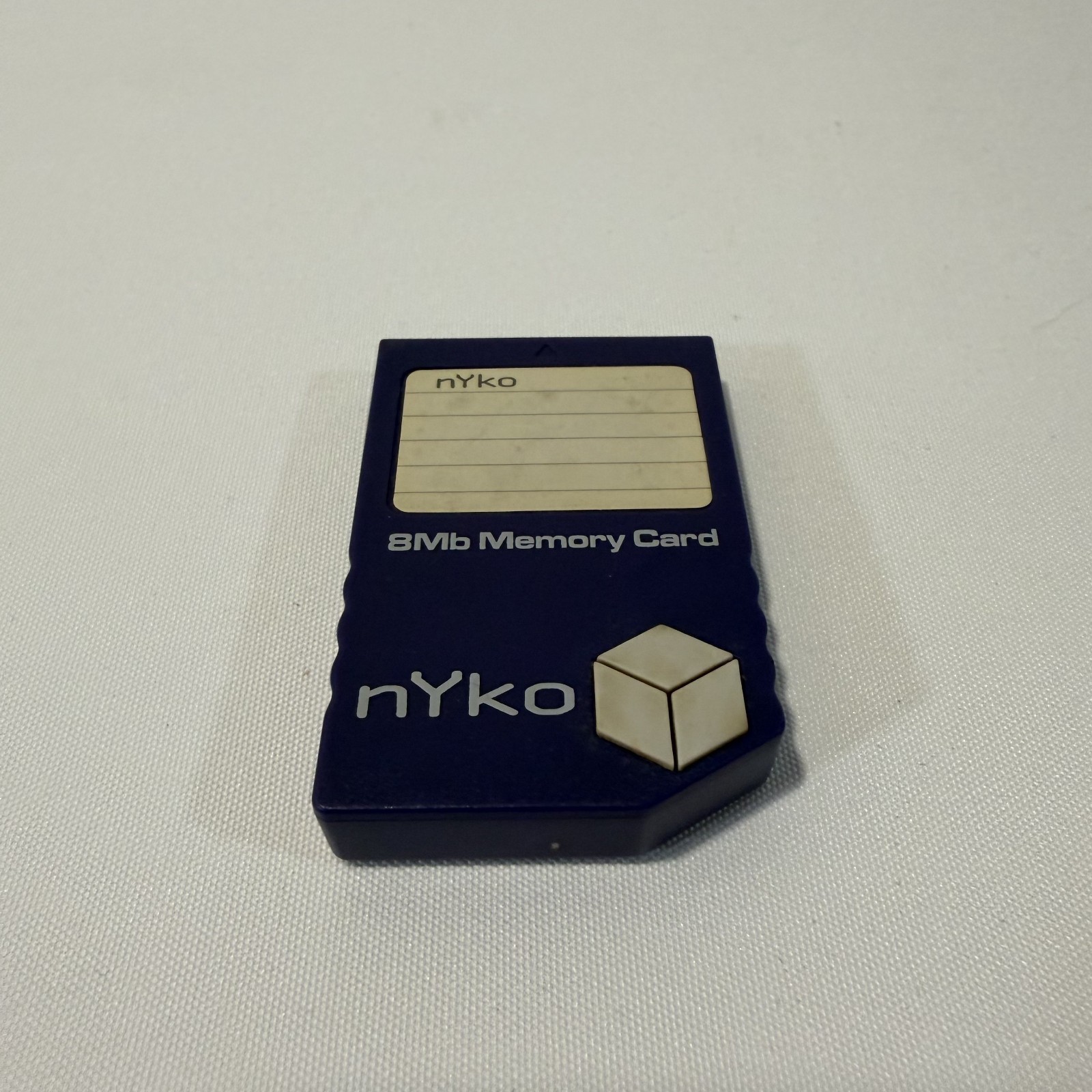 Nintendo GameCube 8Mb Nyko Purple Memory Card Video Game Save Accessory