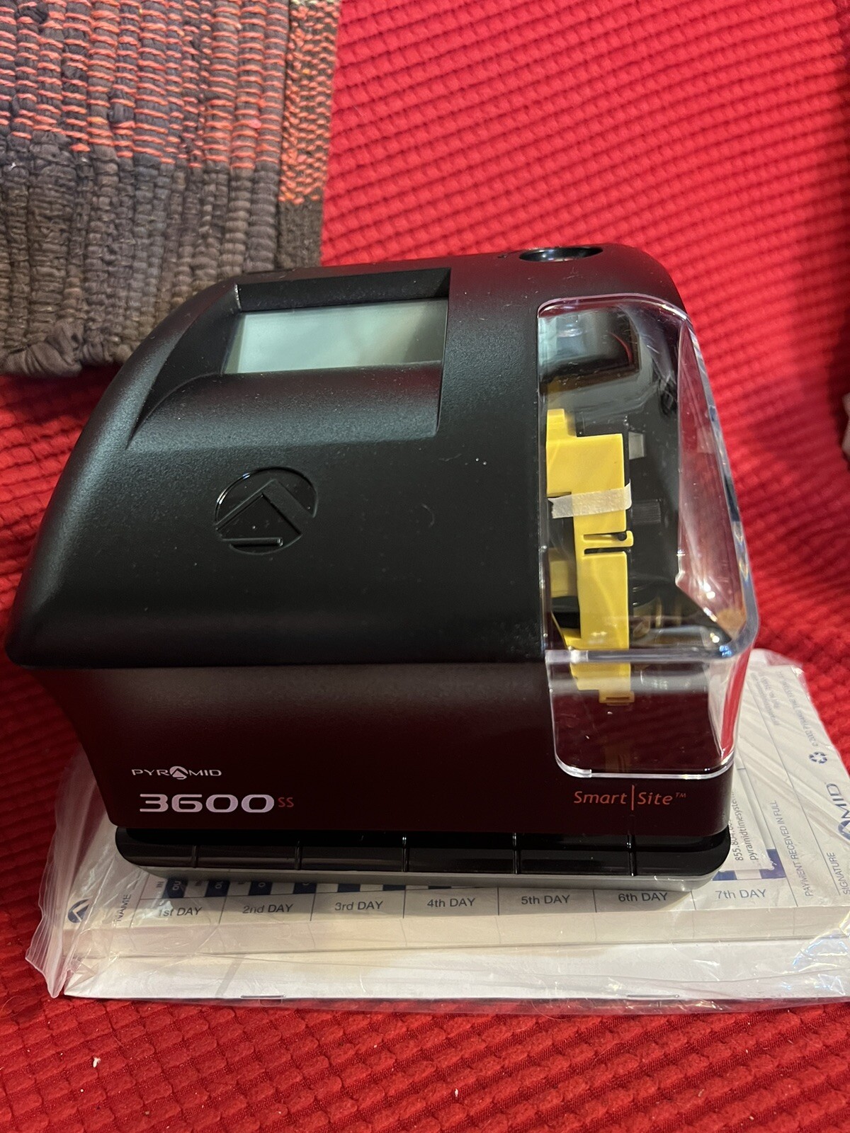 Pyramid Time Clock & Document Stamp Machine 3500 3600SS