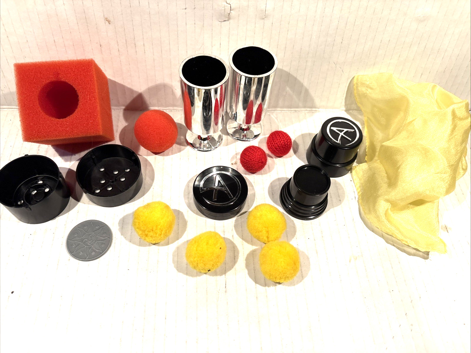 Magic Set Criss Angel Mind Freak Ultimate Magic Kit Replacement Parts Balls Cups