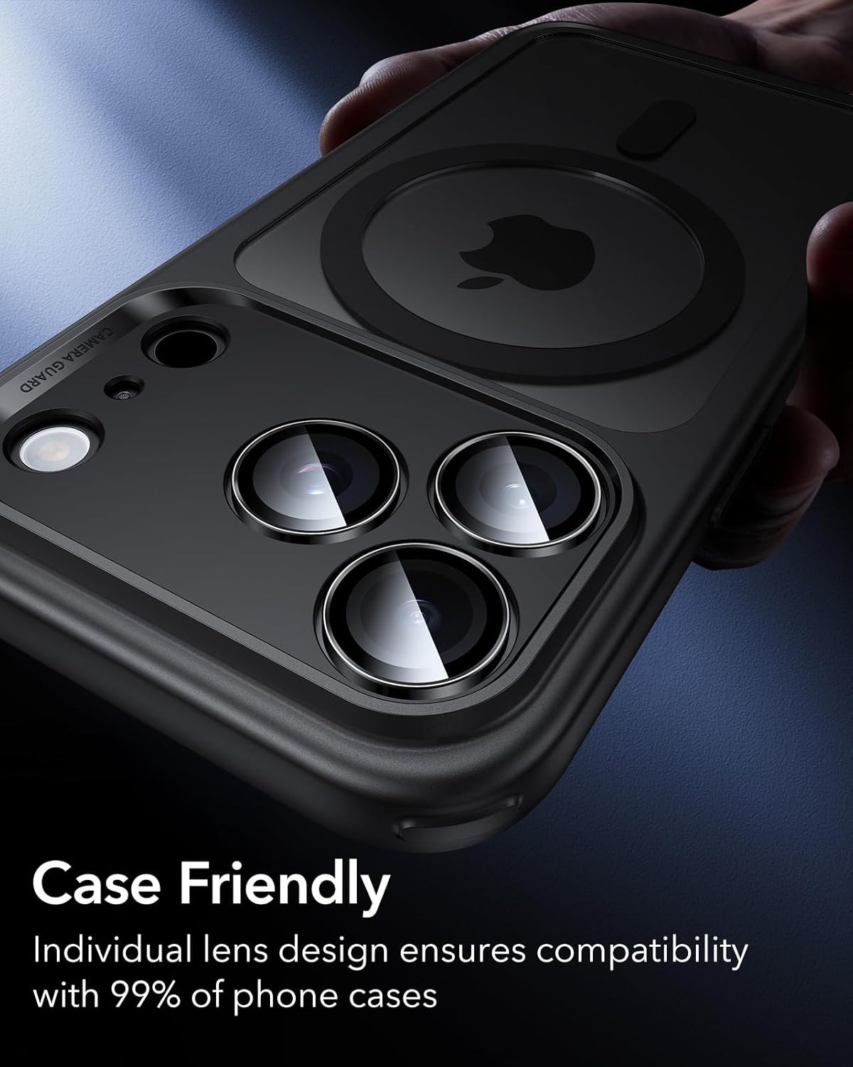 ESR Camera Lens Protector for iPhone 14–17 Pro Max/Pro Ultra-Thin Tempered Glass