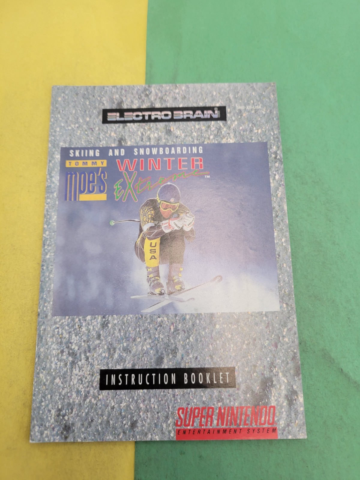 Winter Extreme (SNES Nintendo, Manual Only)