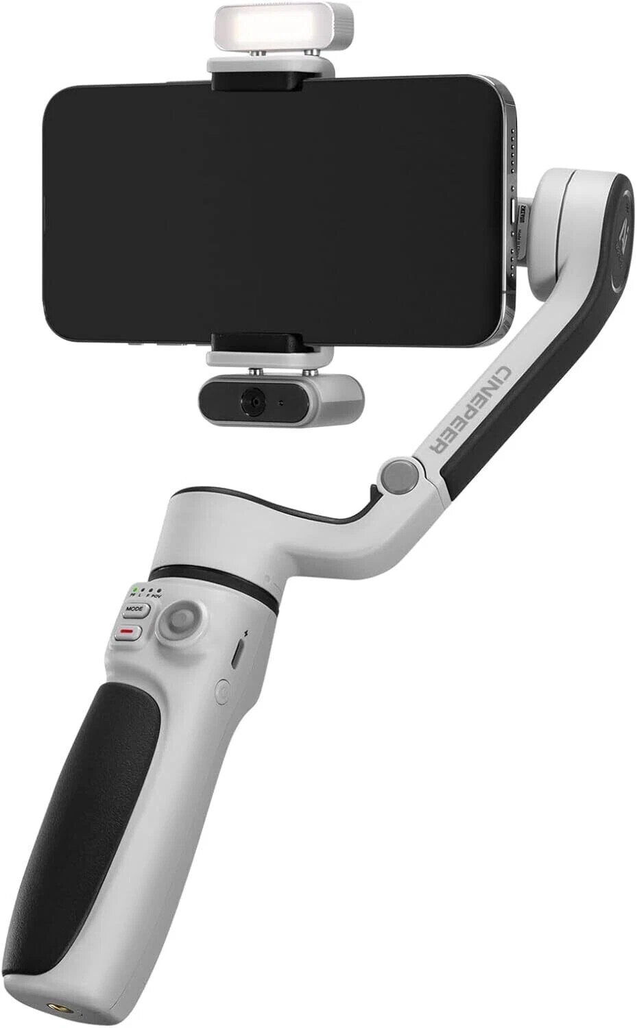Zhiyun Cinepeer CQ5 Phone Gimbal Stabilizer with AI Tracker Voice Control Gray