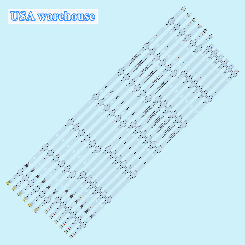 New SVG650A28 Vizio E65U-D3 Backlight LED Strips Full set SVG650A28 (12)