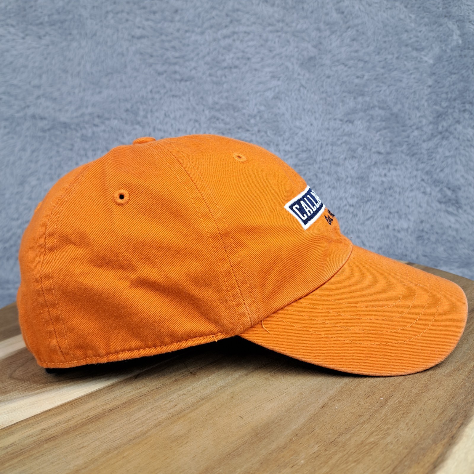 Callaway Hat Cap Strap Back Orange Blue Golf Golfing Adjustable Mens