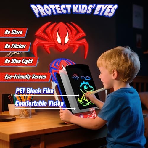 Cool LCD Writing Tablet with Web Stylus & Web Grip – Fun Doodle Board for 1