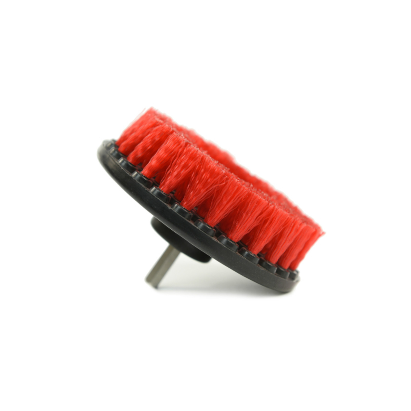 3 Pcs Carpet Mat 5" Round Brush w/Power Drill Attachment (Soft, Medium, Heavy)