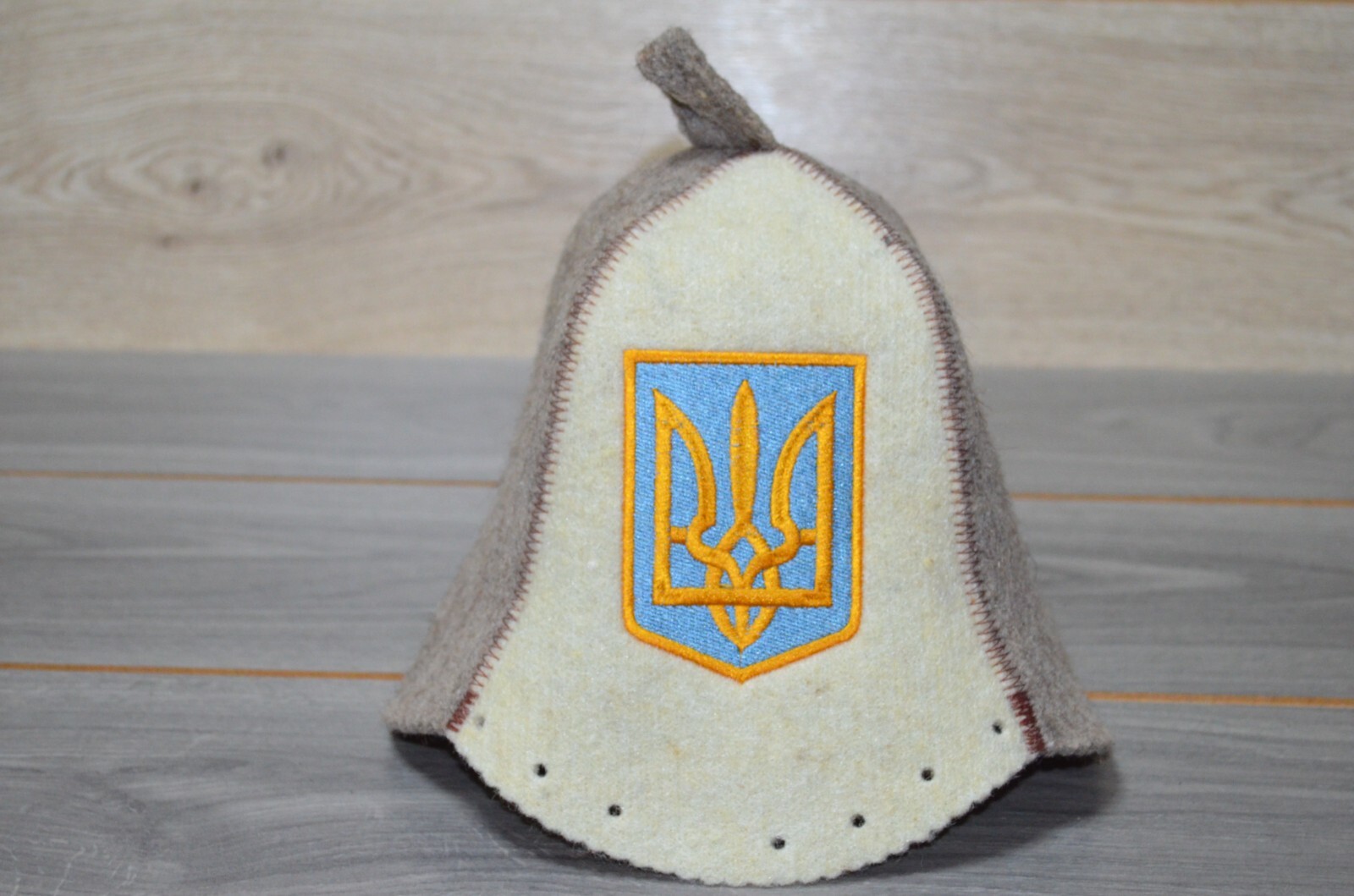 Sauna hat wool Ukrainian sheep's felt hat lovers sauna hat Felt bath sauna wool
