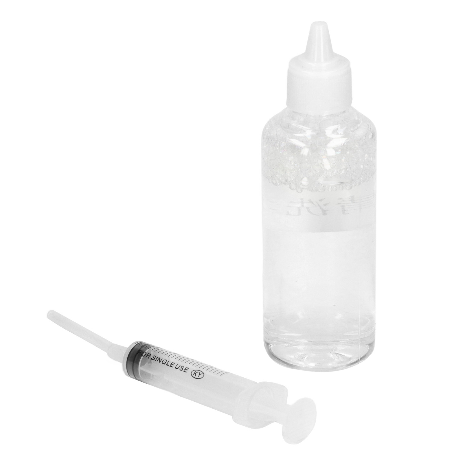 Ink Cleaning Solution Strong Dissolve Nozzle Dye Cleaning Fluid With Syringe