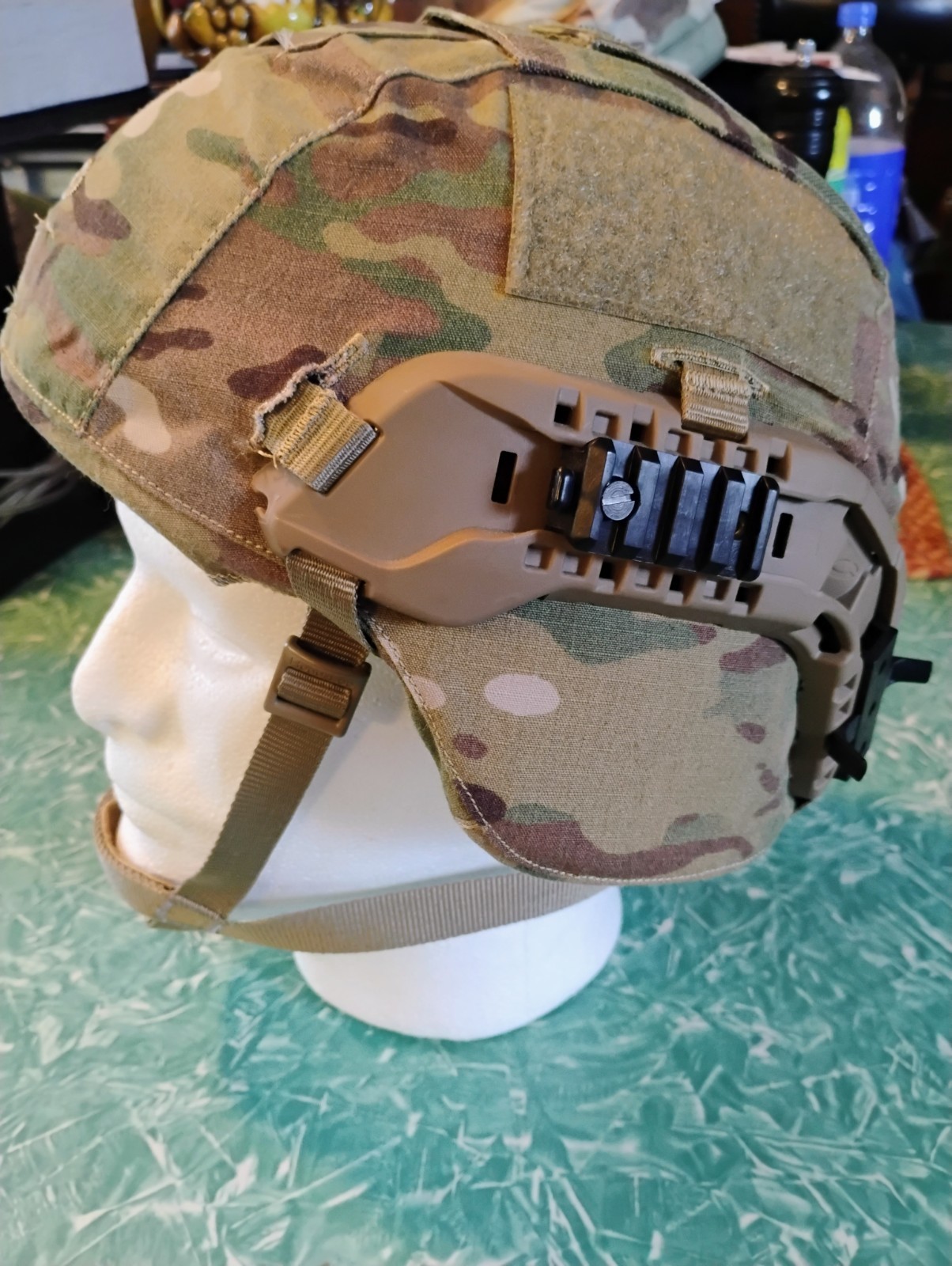 Large Gentex USGI Ballistic Military Advanced Combat Helmet ACH