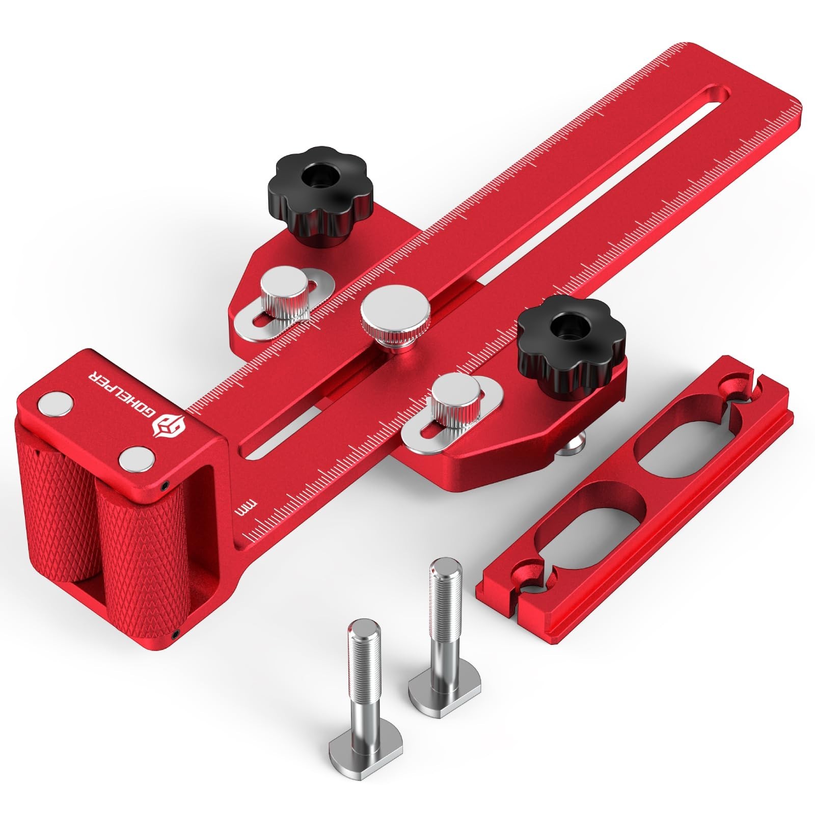 Thin Rip Jig Safety One Way Roller Bearing Table Saw Jig Guide for Repetitive...
